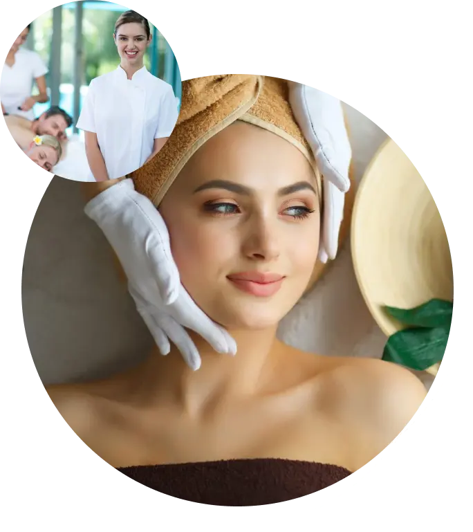 A woman enjoying a professional massage at Massage Now & Facial Spa, Georgia’s top-rated spa.
